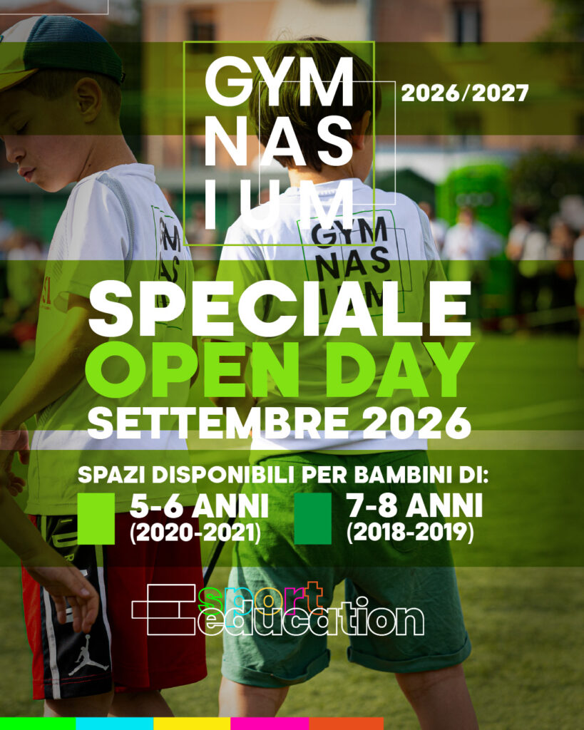 Gymnasium, speciale Open Day – Settembre 2026